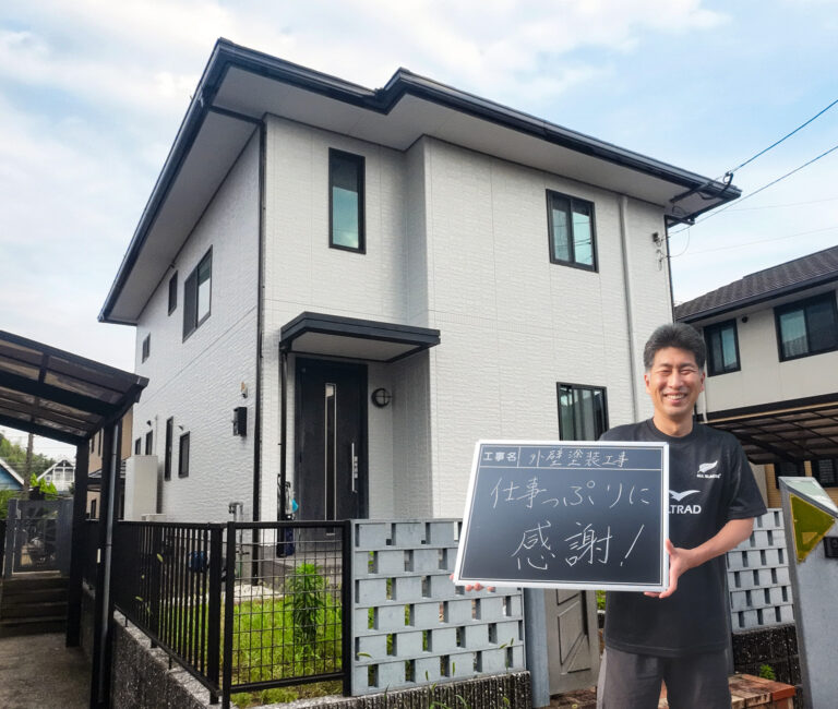 小郡市 A様邸｜外壁塗装