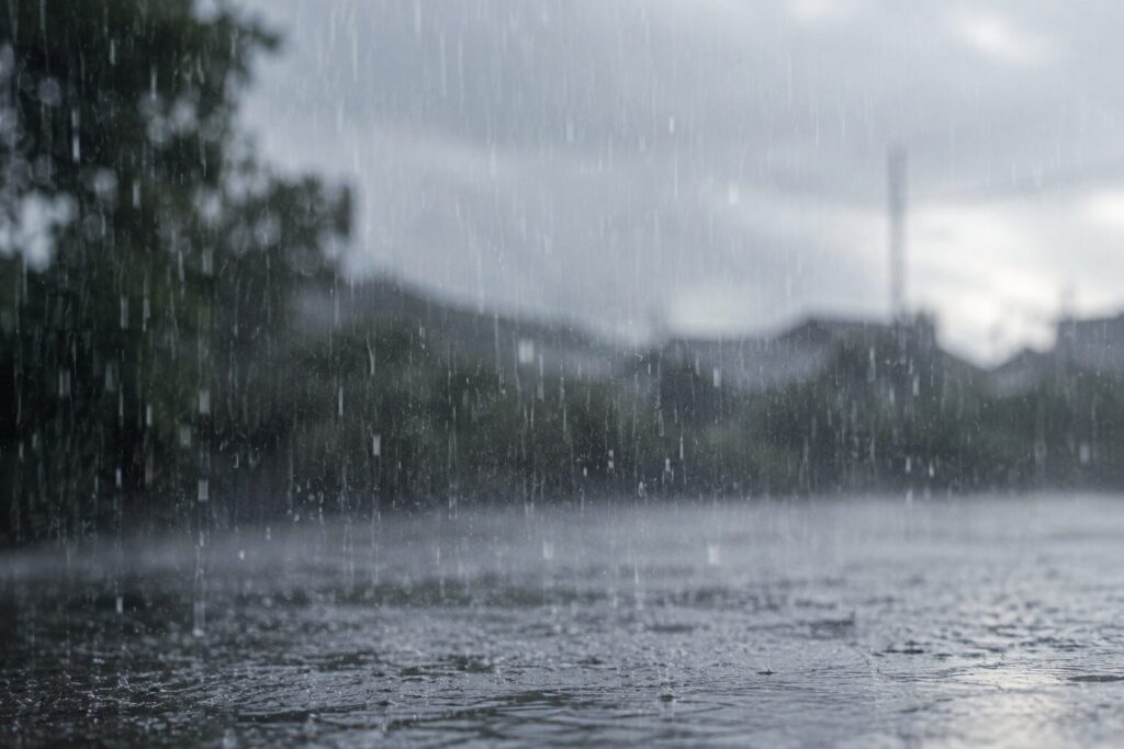 雨の日のイメージ写真