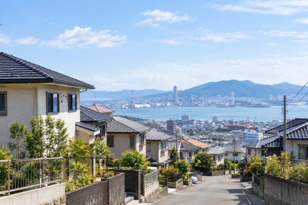 北九州市の町並み
