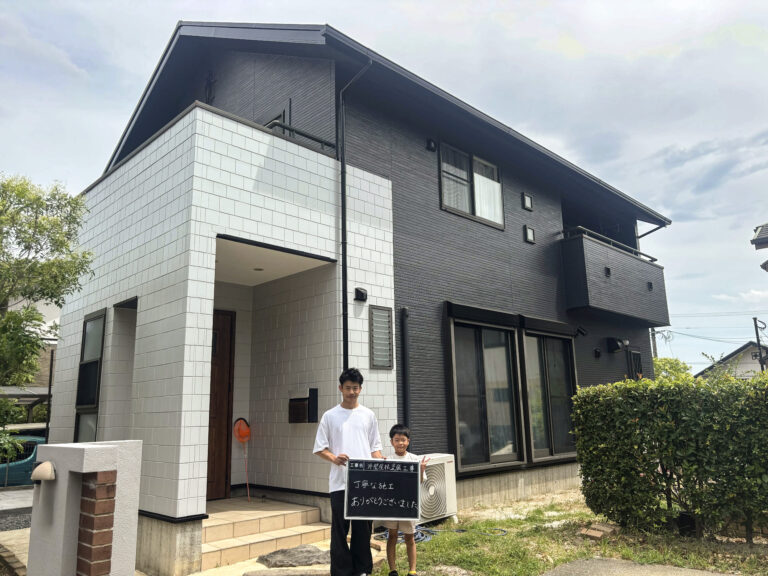 福岡市西区 S様邸｜外壁塗装、屋根塗装、防水工事、外塀塗装